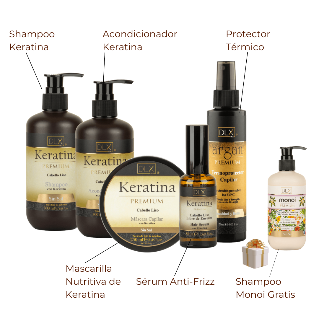 Rutina ALISADO & Fuerza + Protección – 5 PASOS + ENVÍO GRATIS + Shampoo GRATIS